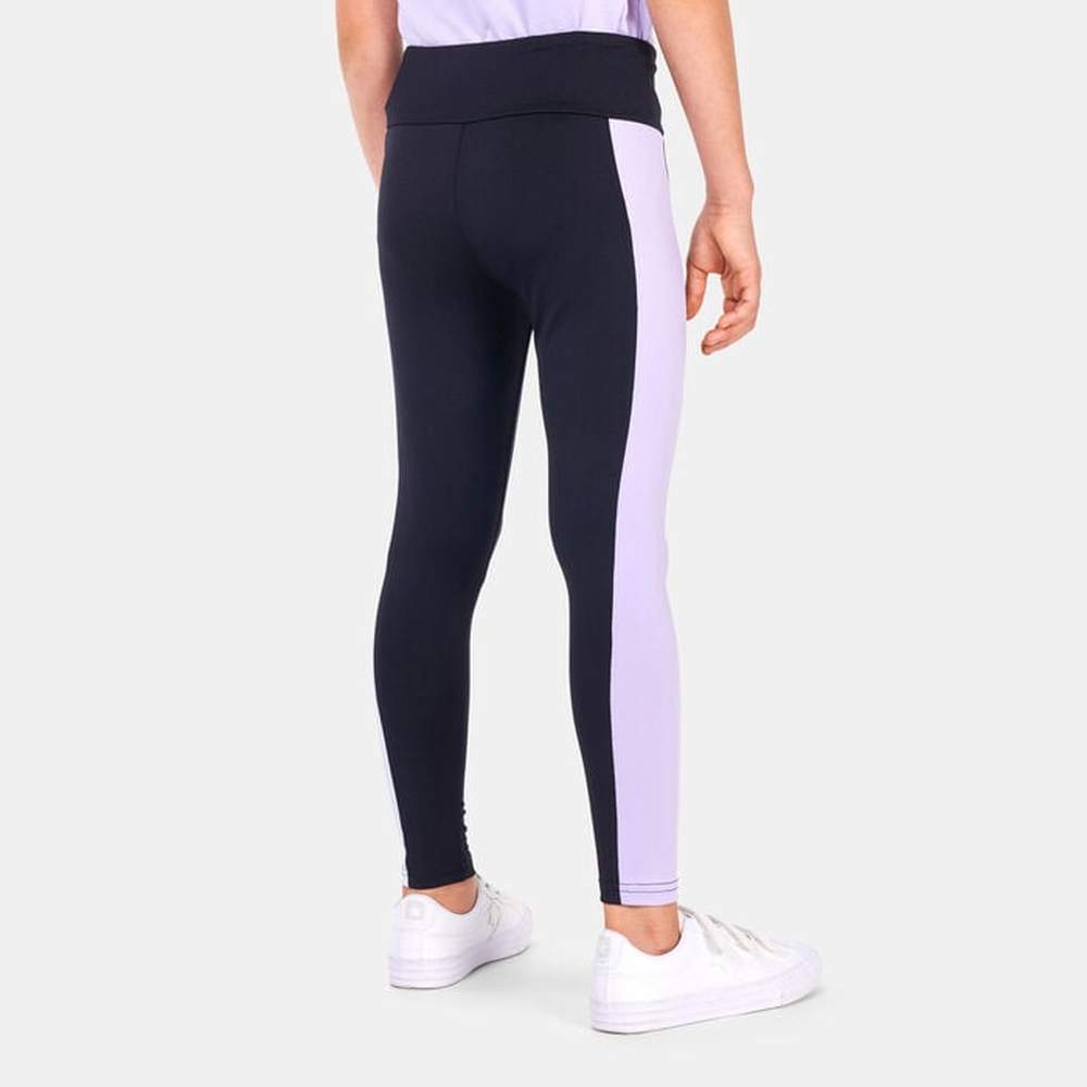 Converse Girls Blocked High Rise Legging In Black Multi