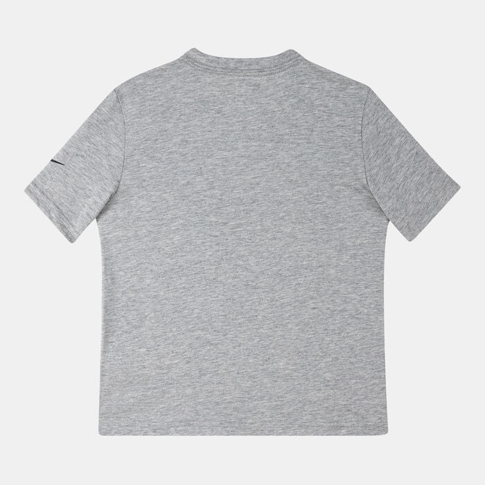 Nike Boys I Am Sport Boxy Graphic Tee T-Shirts In Grey Heather