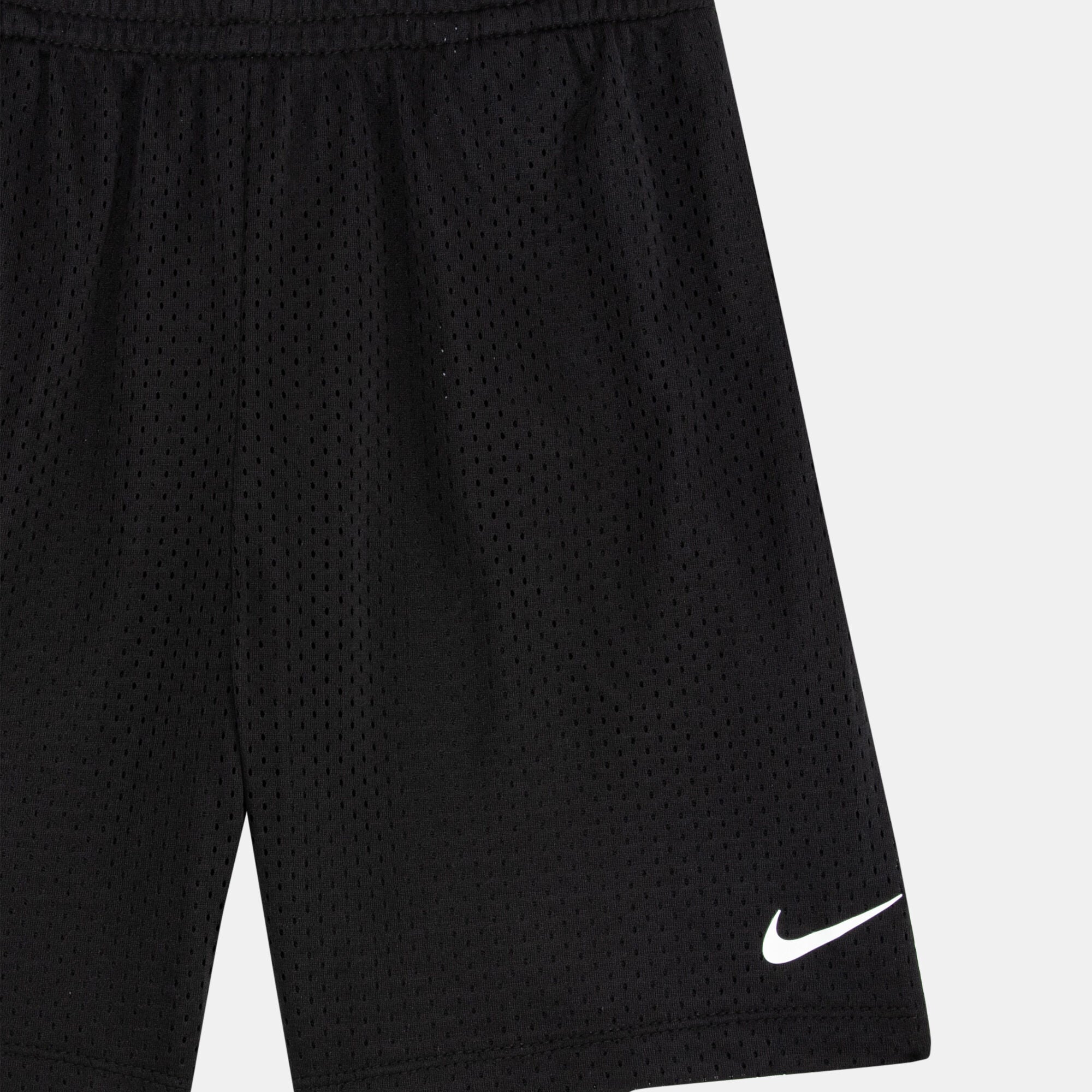 Nike Boys Dri-Fit Mesh Shorts In Black
