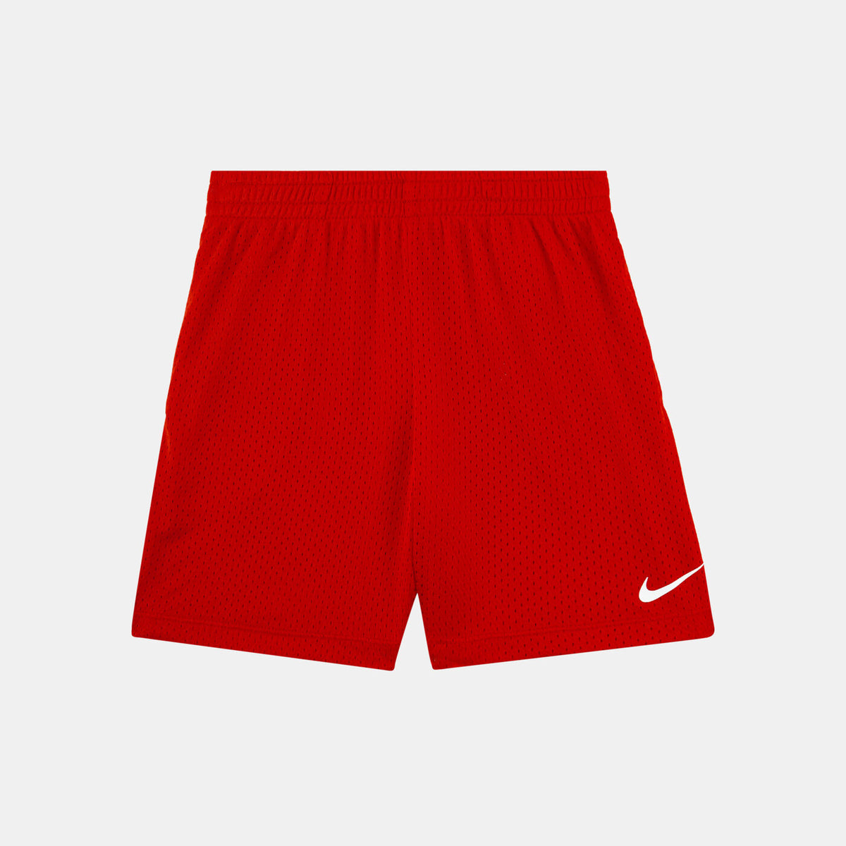 Nike Boys Dri-Fit Mesh Shorts In Red