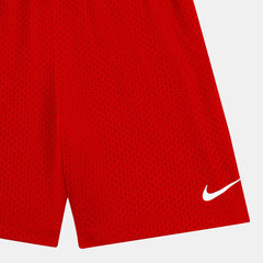 Nike Boys Dri-Fit Mesh Shorts In Red