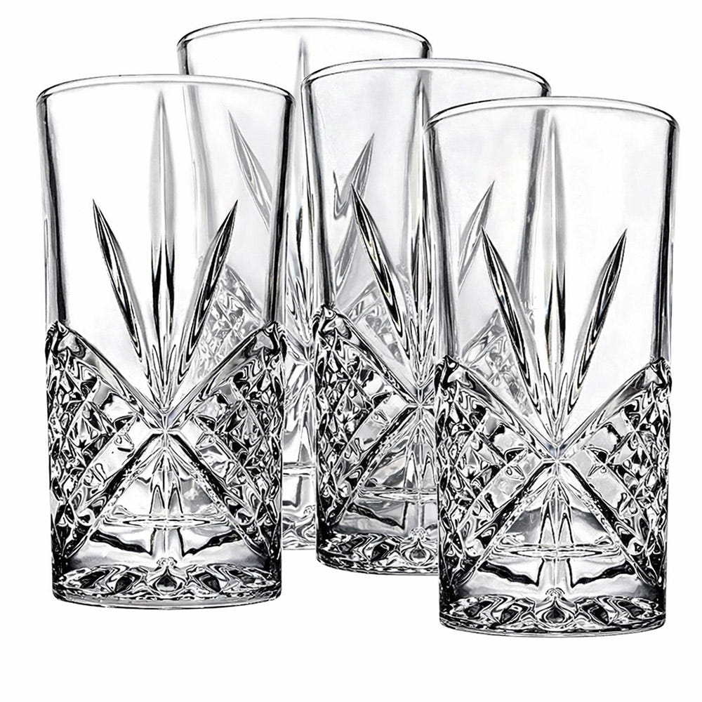 Paris Hi Ball 4 Pack Glasses