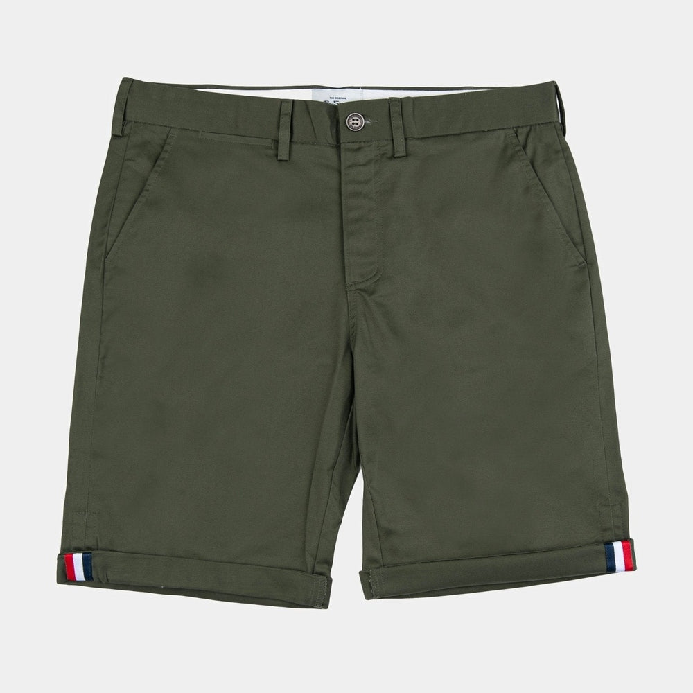 Ben Sherman Mens Signature Straight Fit Chino Shorts In Olive