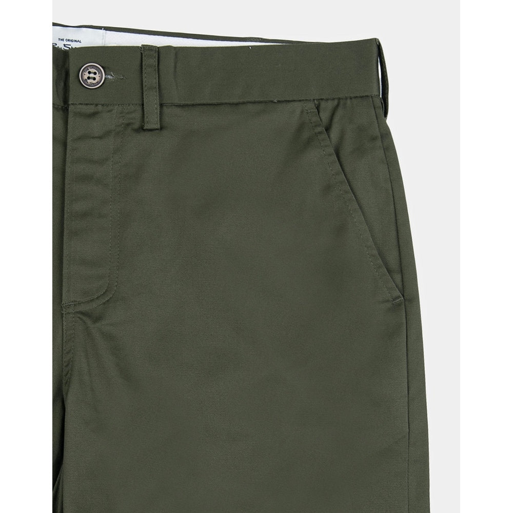 Ben Sherman Mens Signature Straight Fit Chino Shorts In Olive