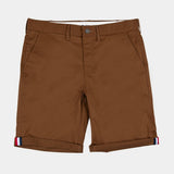 Ben Sherman Mens Signature Straight Fit Chino Shorts In Walnut