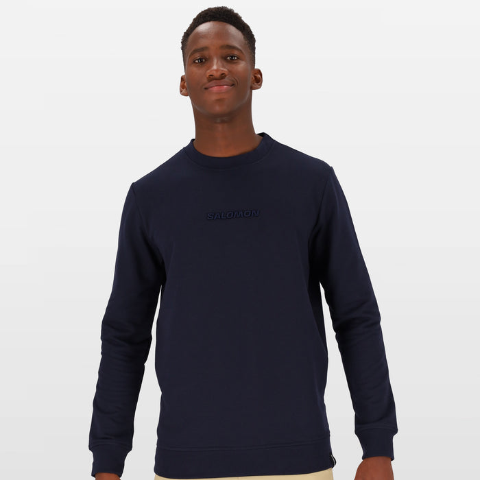 Salomon Wmf8839 Mens Submerge Crew Fleece Pullover