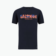 Salomon Boys Sun Fun T-Shirt In Blue Night