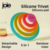 Joie 5-Piece Trivet In Rainbow