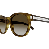 Saint Laurent Womens Sunglasses In Havanna Brown