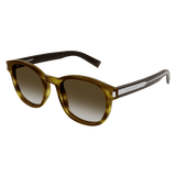 Saint Laurent Womens Sunglasses In Havanna Brown