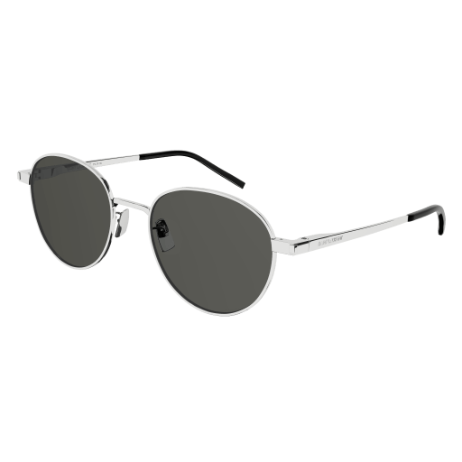 Saint Laurent Unisex Metal Sunglasses In Silver