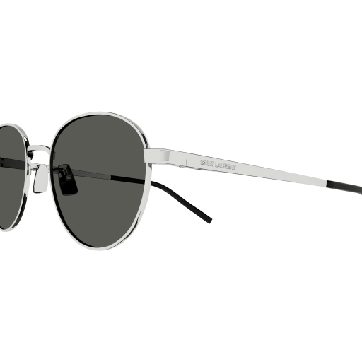 Saint Laurent Unisex Metal Sunglasses In Silver