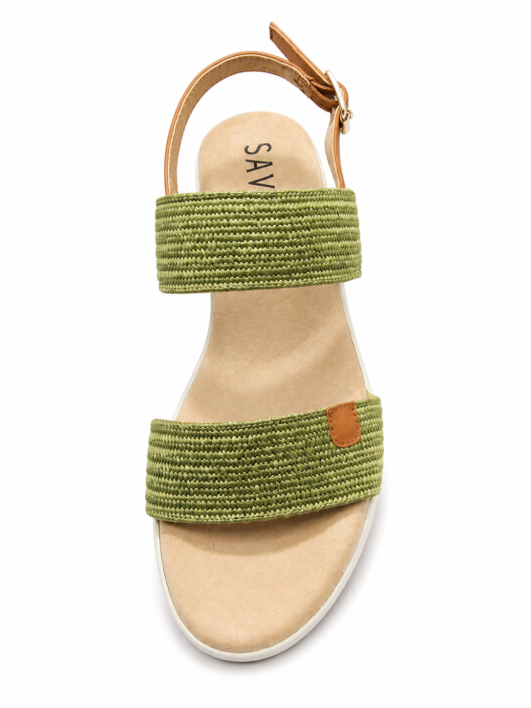 Savoy Ladies Casual Summer Sandals In Green