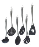 Schumann Professionnel 7 Piece Utensil Set In Black