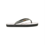 Polo Ladies Floral Flip Flops In Grey