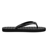 Polo Ladies Aop Flip Flops In Black