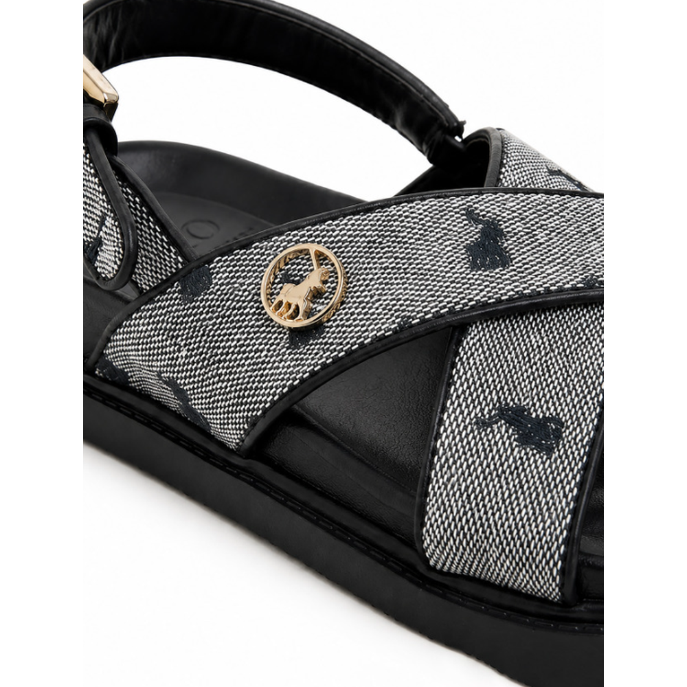Polo 0079052 Kids Jacquard Moulded Trim Sandals Navy