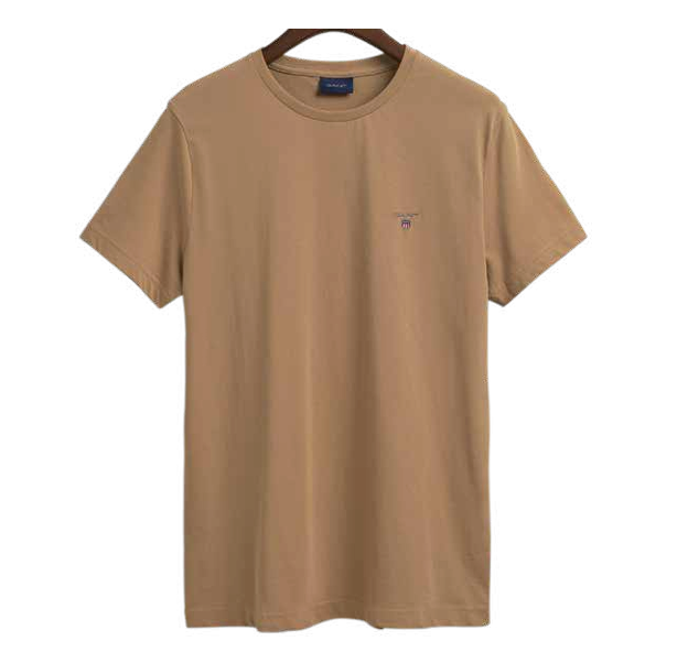 Gant 342129 Original Ss T-Shirt  Beige