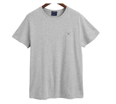 Gant 336460 Original Ss T-Shirt  Light Grey