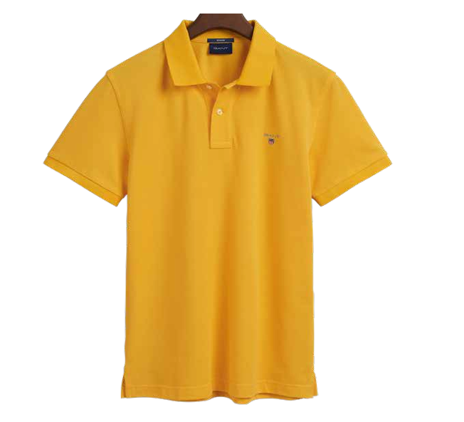 Gant 341992 Original Pique Ss Rugger  Yellow