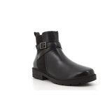 Hush Puppies Ladies Alana Leather Boots In Black