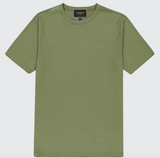 Tshepo Jeans Unisex Wordmark T-Shirt In Olive