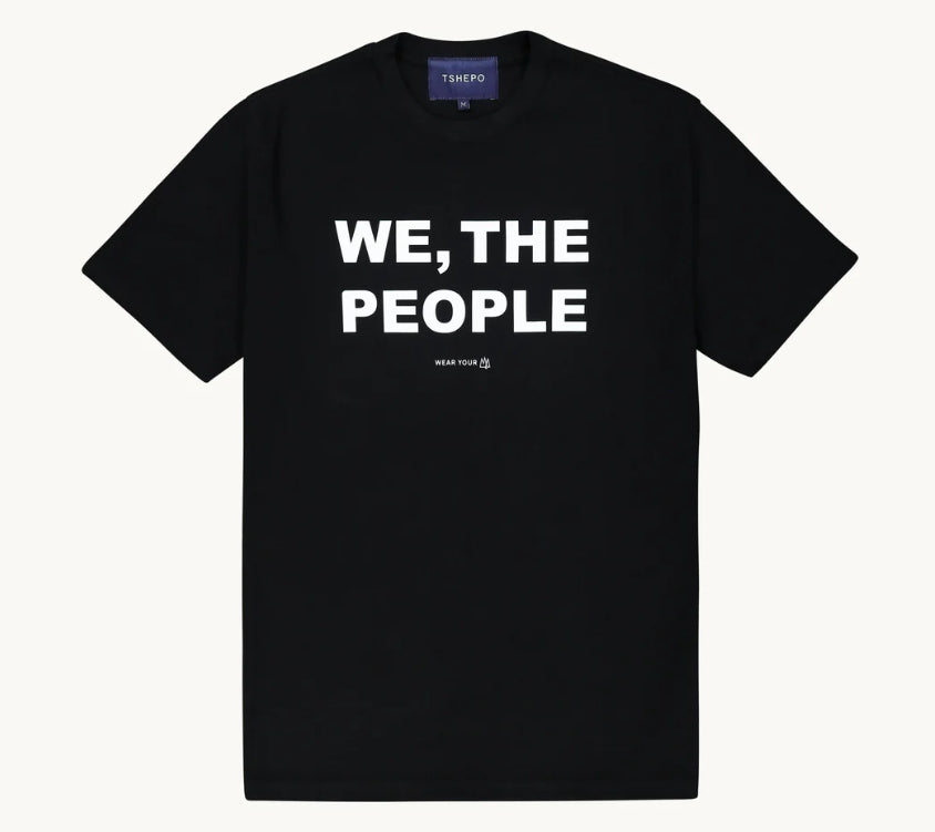 Tshepo Jeans We The People Long Sleeve T-Shirt In Black