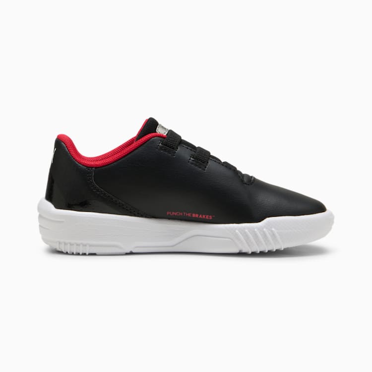 Puma Boys Ferrari Drift Cat 11 Shoes In Black & Red