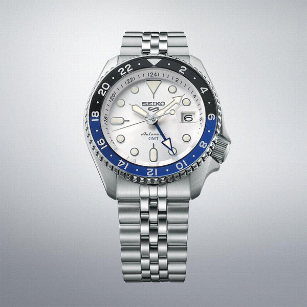 Seiko 5Gmt Ss Dial White