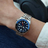 Seiko 5 Sports Blueberry Gmt Skx Re-Interpretation