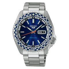 Seiko Gents Sport SS Blue Watch