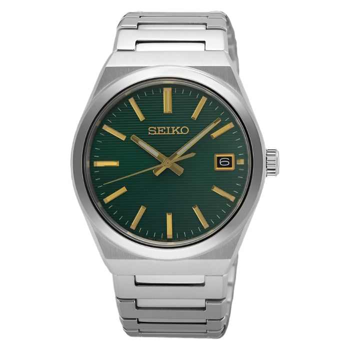 Seiko Mens Classic Dress Watch In Silver
