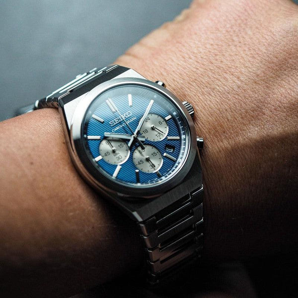 Seiko Conceptual Chronograph Watch - Blue