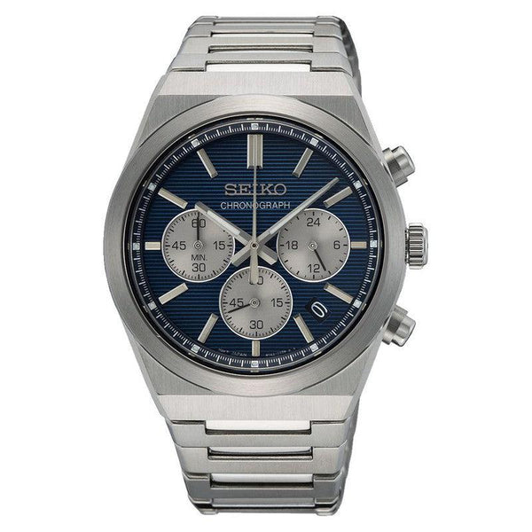 Seiko Conceptual Chronograph Watch - Blue