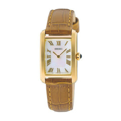Seiko Ladies Classic Watch - Gold/Brown