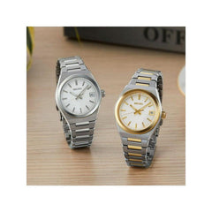 Seiko Gts Ss Dress White 100M