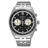 Seiko Mens Chronograph Stainless Steel Watch In Silver