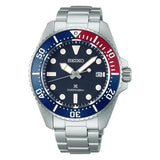 Seiko Prospex Solar Diver's Pepsi Bezel Watch In Blue & Red