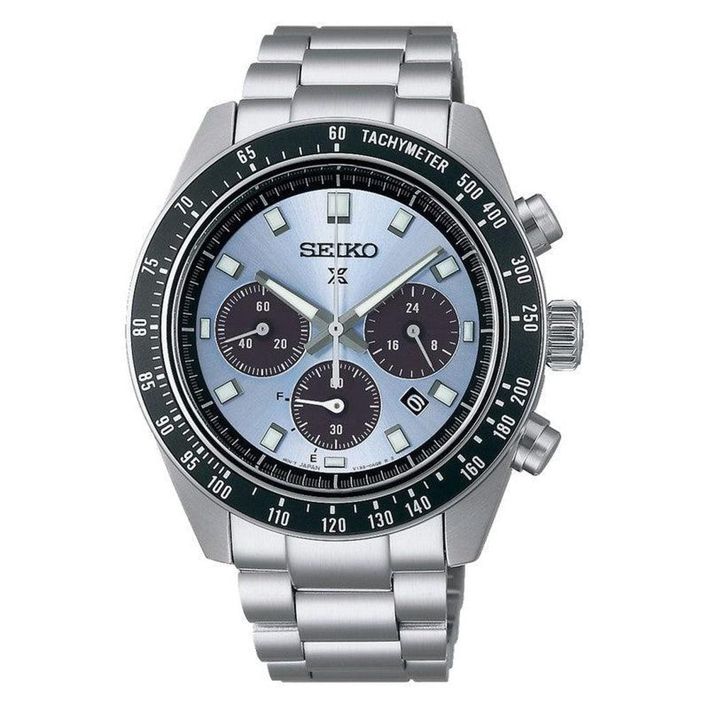 Seiko Prospex Land Speedtimer In Blue & Silver