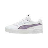 Puma 39501709 Womens Carina 2.0 Lux Shoes White And Purple