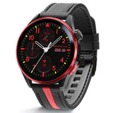 Reflex Active Ip Unisex Red Aluminium Top Watch In Black