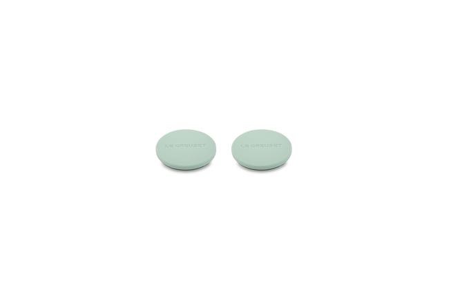 Le Creuset Set Of 2 Silicone Mill Cap In Sage