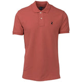 Polo Mens Essential Pique Golfer In Brick