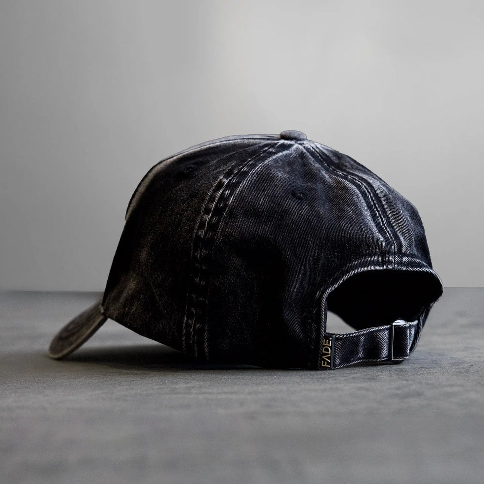 Fade Signature Cap Washed Grey