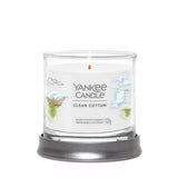 Yankee  Small Tumbler Signature Candle Clean Cotton