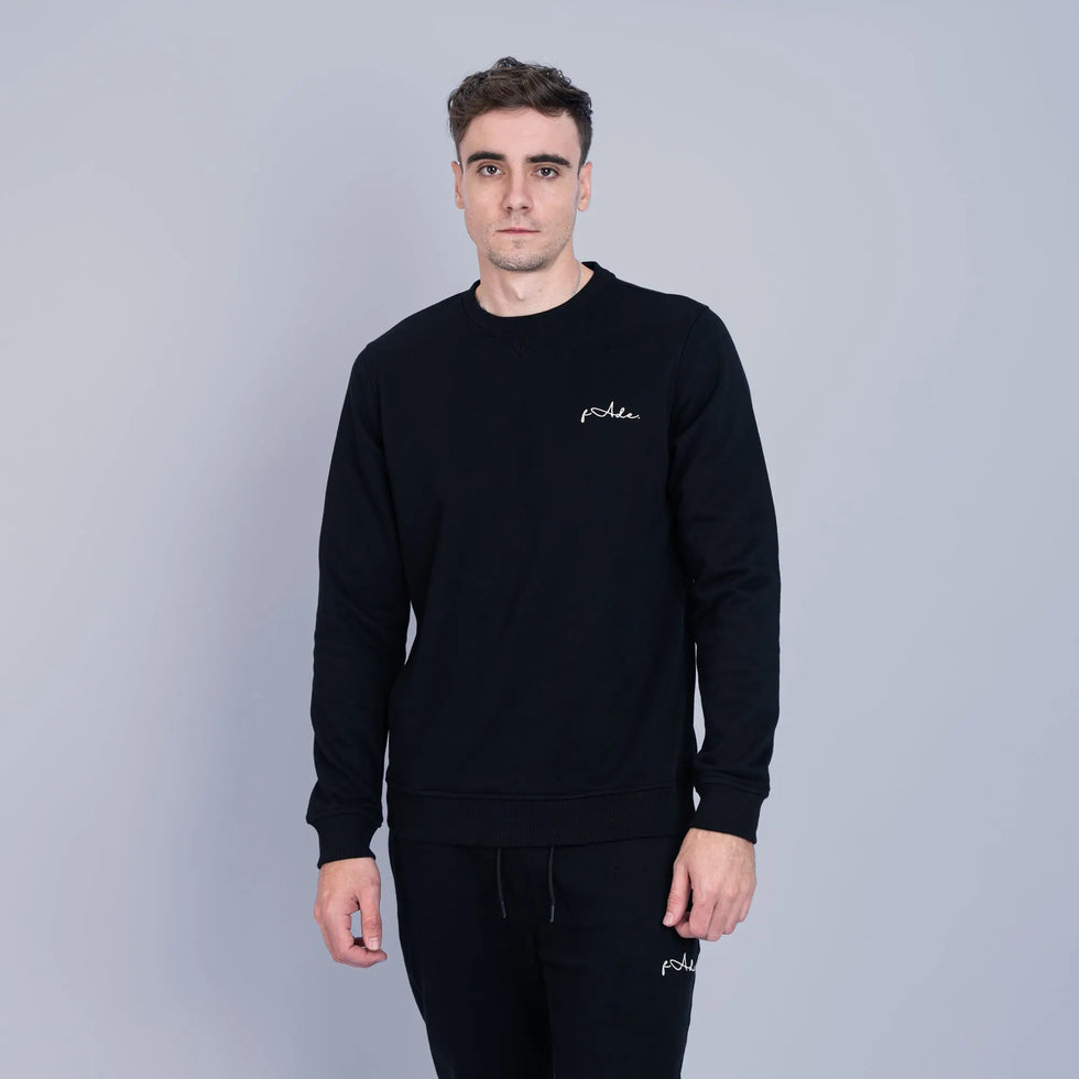 Fade Signature Sweatshirt Black