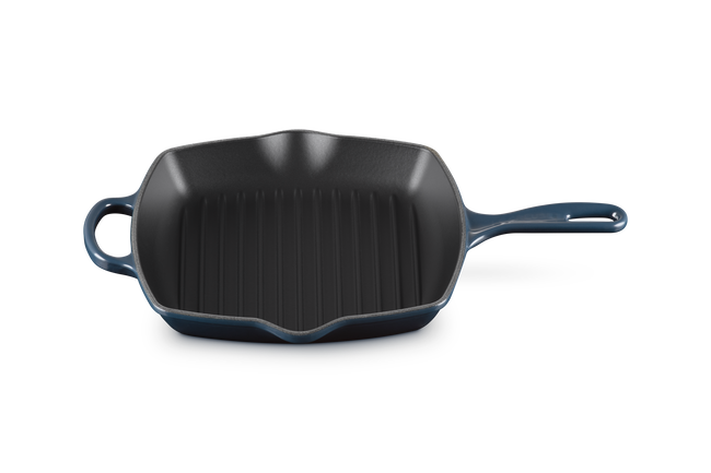 Le Creuset S Square Skillet Grill In Nuit