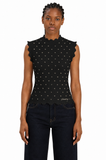 Sissy Boy Keep Wishing Knit Top In Black
