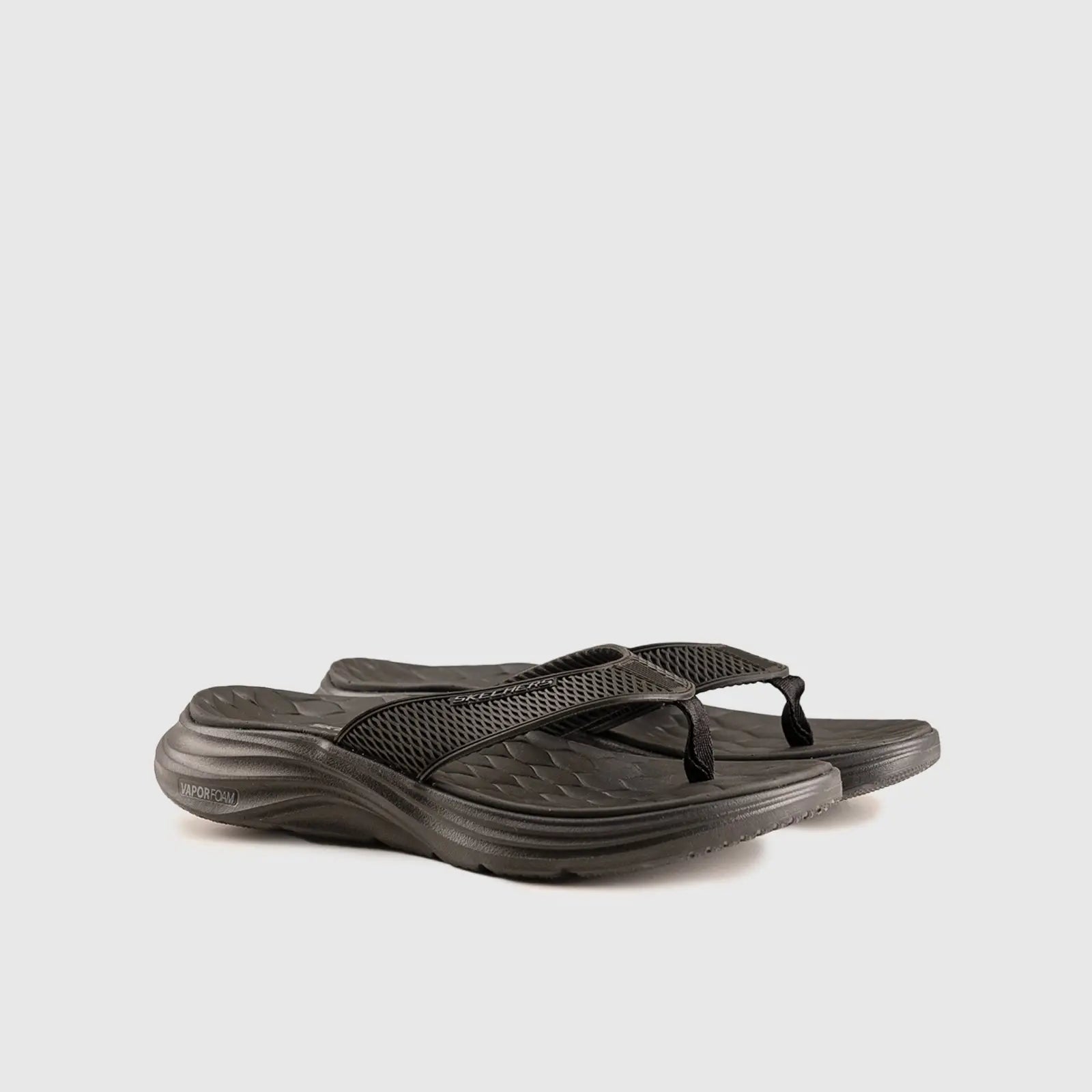 Skechers Mens Vapor Foam Sandal In Black