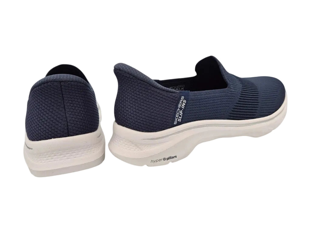 Skechers Womens Go Walk 7 Shoes In Navy